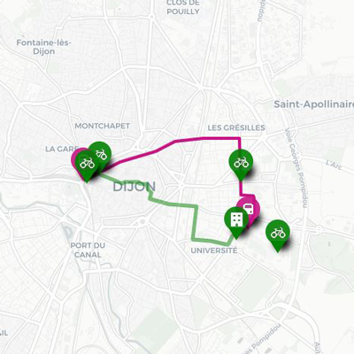 carte Dijon